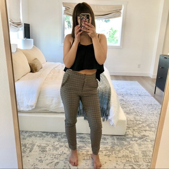 Zara Pants - Zara plaid pants